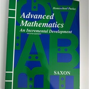 Saxon Advanced Mathematics set